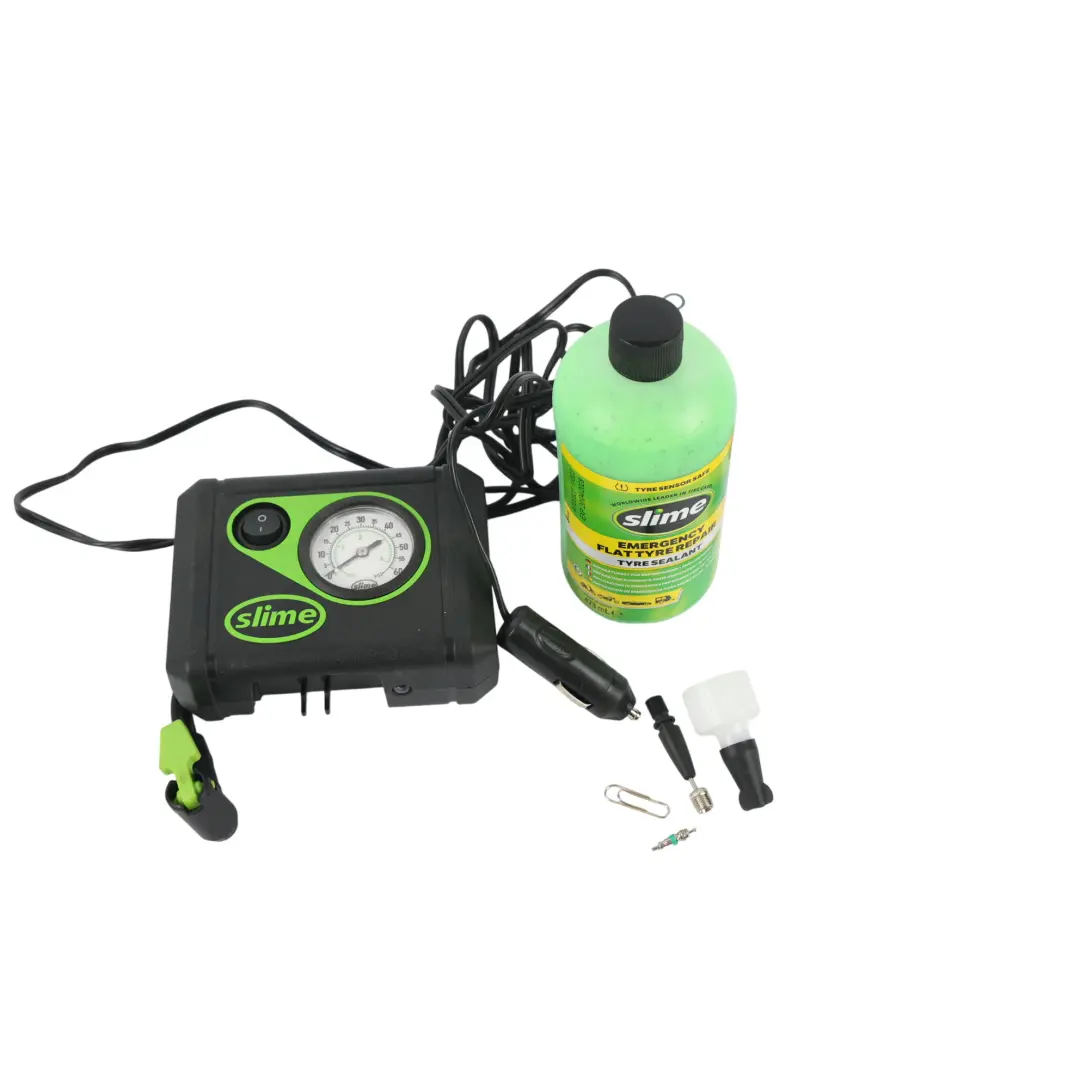  Inny Kit Compresseur Gonfleur Pompe à Air Pneu Réparation Scellant Moteur - SKU SLIME-SMART-REPAIR-2 - Numéro de pièce SLIME-SMART-REPAIR