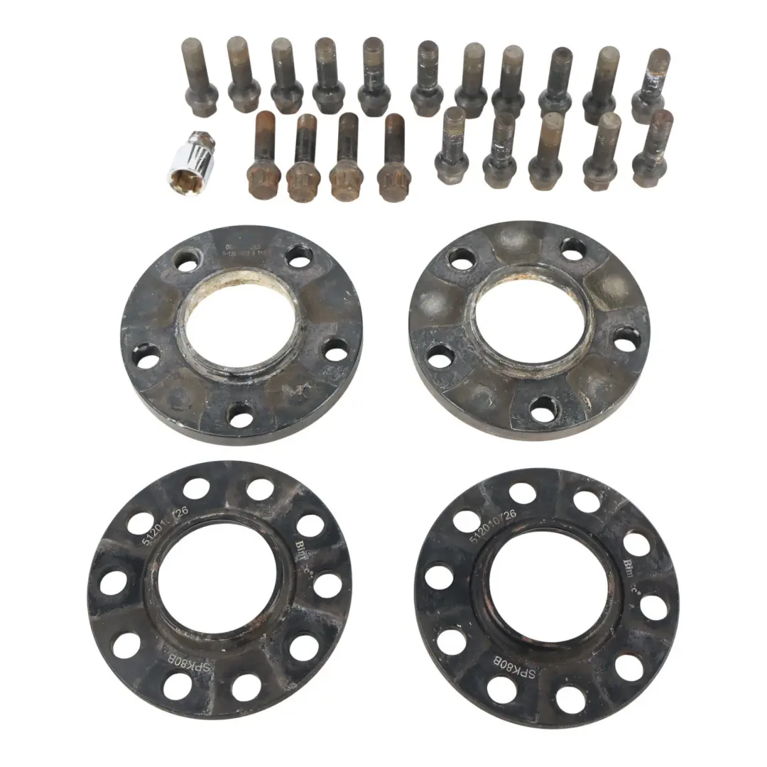 Unbranded BMW F30 Distanziali Ruote Lega 5x120 72.6mm 10/12mm Set - SKU SPK80B-1 - Numero di parte SPK80B