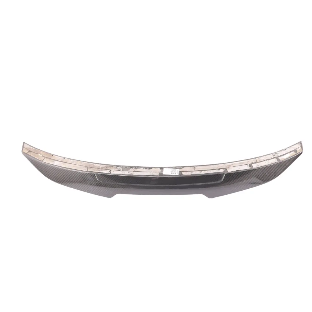 Spoiler Tailgate Boot Trunk Lid Panel Lip Trim Carbon to BMW F32 Rear with Part number T010 BMW F32 Rear Spoiler Tailgate Boot Trunk Lid Panel Lip Trim Carbon - SKU T010-027 - Part number T010