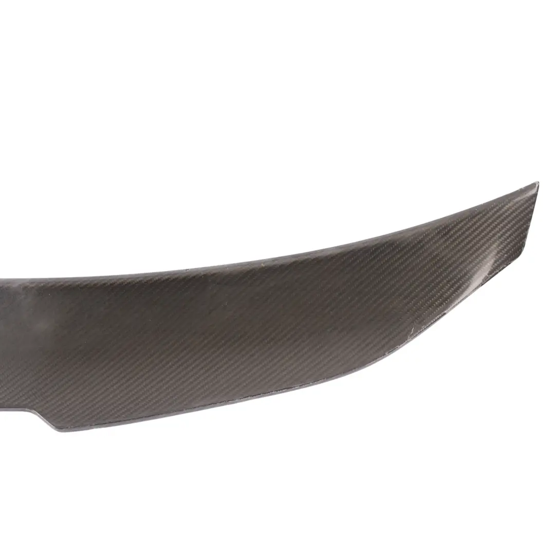 Spoiler Tailgate Boot Trunk Lid Panel Lip Trim Carbon to BMW F32 Rear with Part number T010 BMW F32 Rear Spoiler Tailgate Boot Trunk Lid Panel Lip Trim Carbon - SKU T010-027 - Part number T010