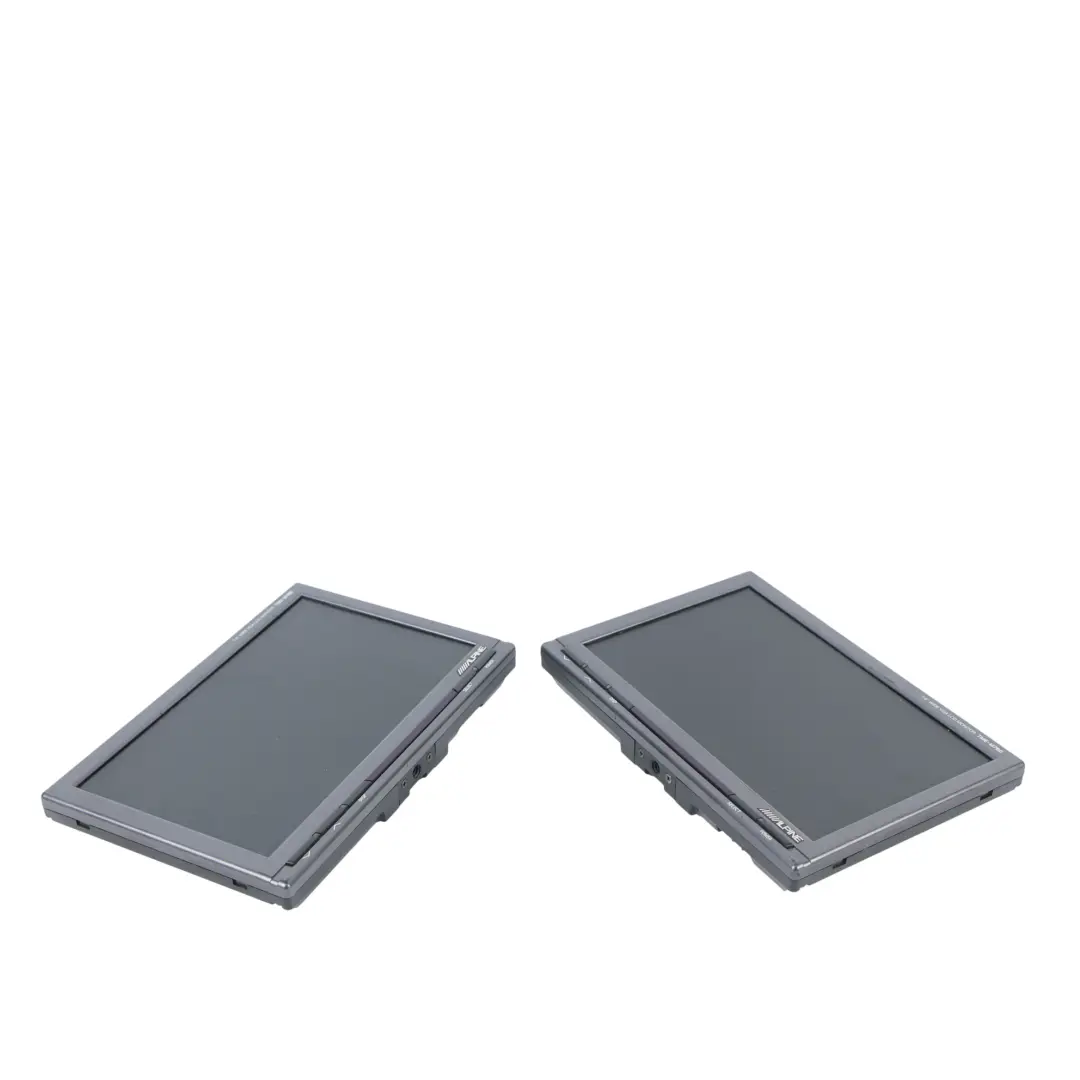 7" Wide VGA LCD Headrest Monitor Hideaway Control to Alpine with Part number TME-M780 Alpine 7" Wide VGA LCD Headrest Monitor Hideaway Control - SKU TME-M780 - Part number TME-M780