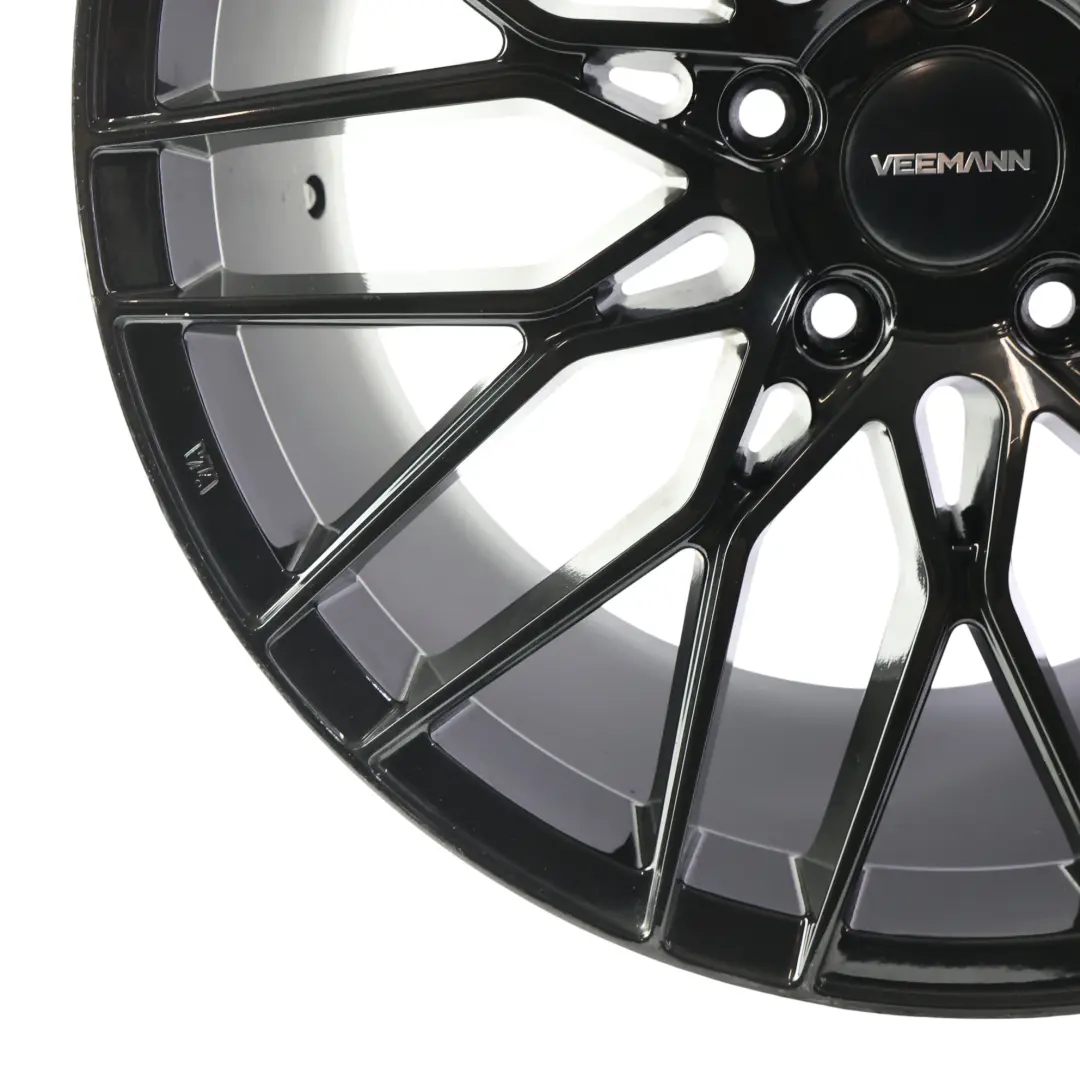  Inny Jante Alliage V-FS34 Noir Brillant 19" 9,5J ET:42 5x112 - SKU VEEMANN-VIA-19-1 - Numéro de pièce VEEMANN-VIA-19