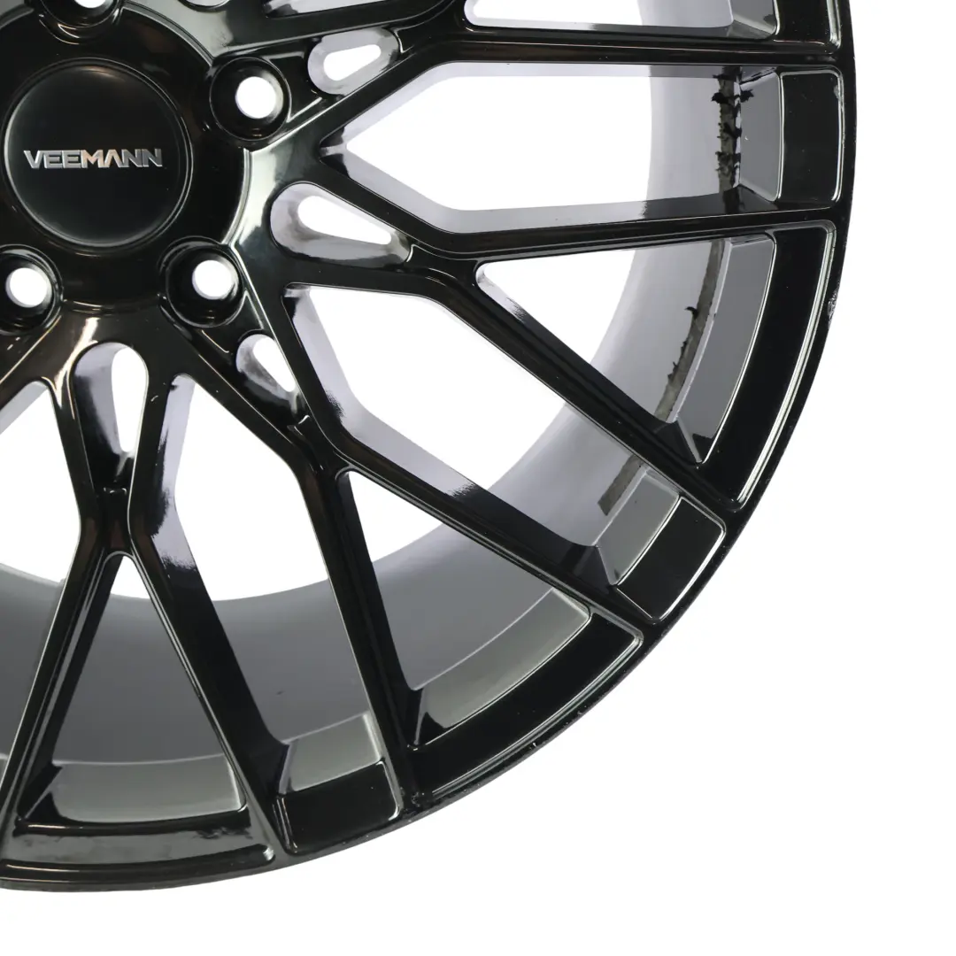  Inny Cerchio Lega Nero Lucido 19" 9,5J ET:42 5x112 V-FS34 - SKU VEEMANN-VIA-19-1 - Numero di parte VEEMANN-VIA-19