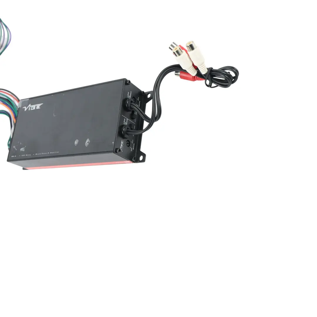  65.4 Powerbox Micro Class D Amplifier Stereo Car Audio Booster 520W - SKU VIBE-654 - Part number VIBE