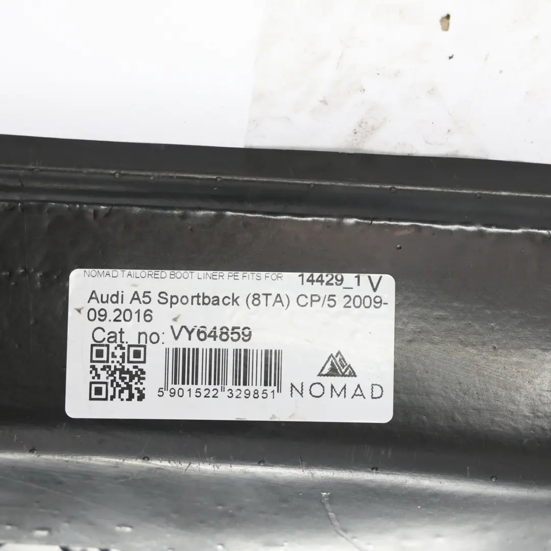 NOMAD Audi A5 8T Sportback Gumowa Mata Bagażnika - SKU VY64859 - Numer Części VY64859