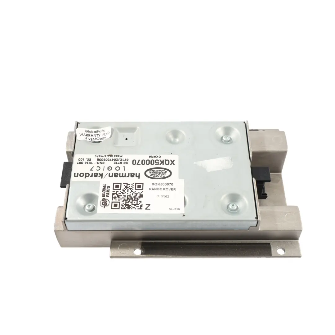 Harman Kardon Logic 7 Amplificateur pour Land Rover Range Rover Vogue L322 à propos du numéro de pièce XQK500070 Land Rover Range Rover Vogue L322 Harman Kardon Logic 7 Amplificateur - SKU XQK500070 - Numéro de pièce XQK500070