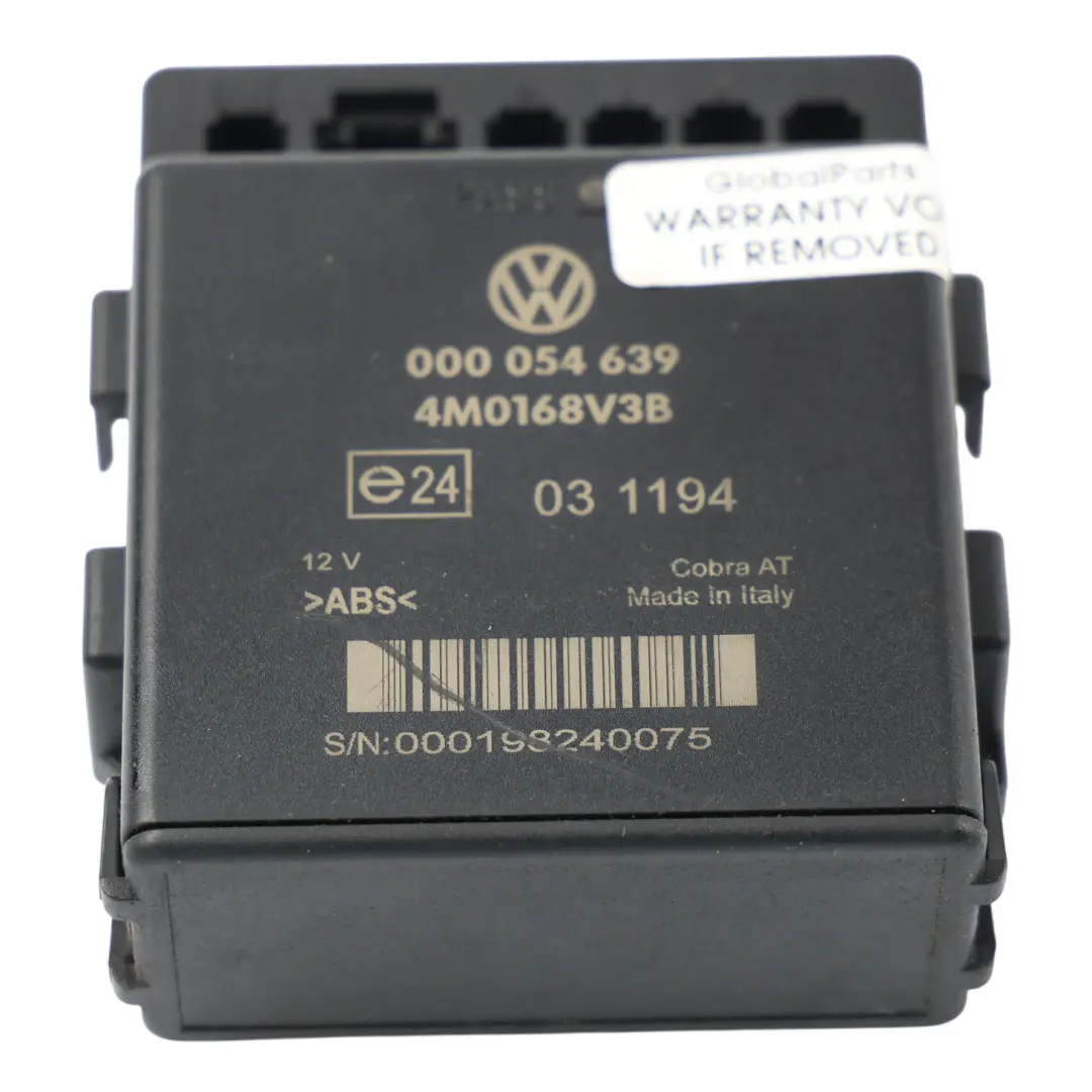 Volkswagen Golf Mk6 Passat B6 Parking Assist Module Sensor Unit - SKU 000054639 - Part number 000054639
