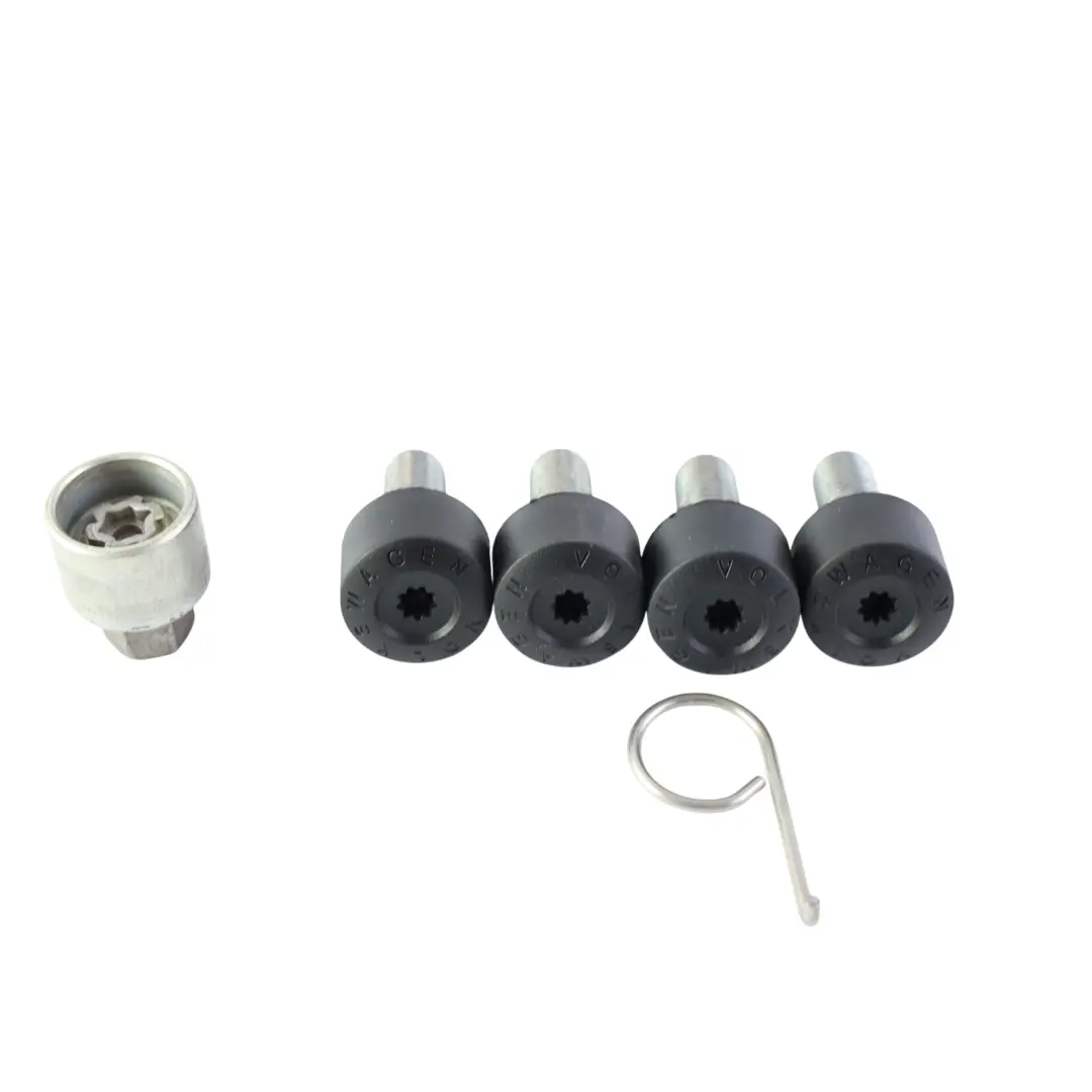 Mk8 Passat B8 Tiguan Mk1 Radschlösser Set für Volkswagen Golf Mk7 mit Teilenummer 000071597D Volkswagen Golf Mk7 Mk8 Passat B8 Tiguan Mk1 Radschlösser Set - SKU 000071597D-1 - Teilenummer 000071597D
