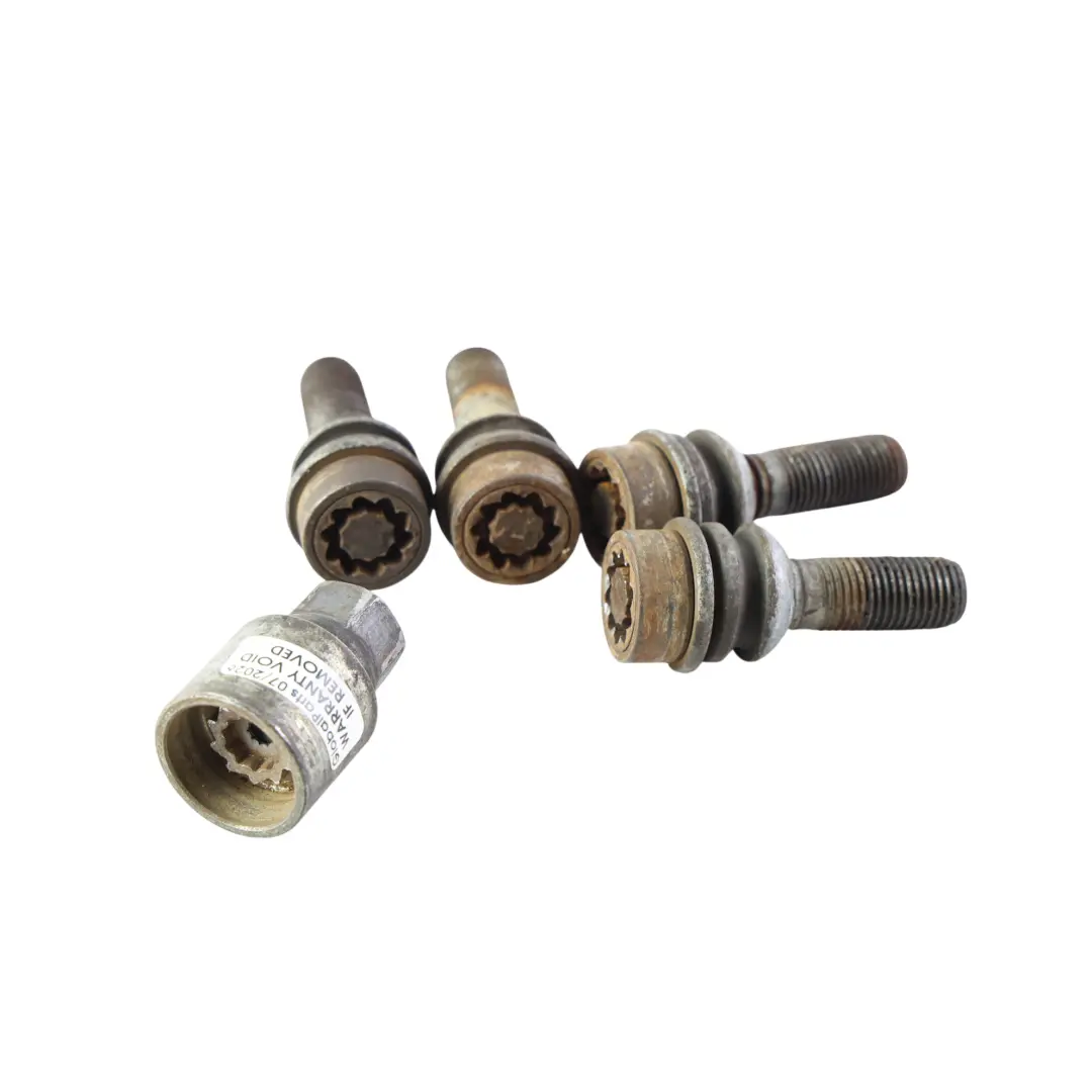 Volkswagen Transporter T6 Touareg Al Locking Wheel Bolt Set M14X1 5X35 - SKU 000071599 - Part number 000071599