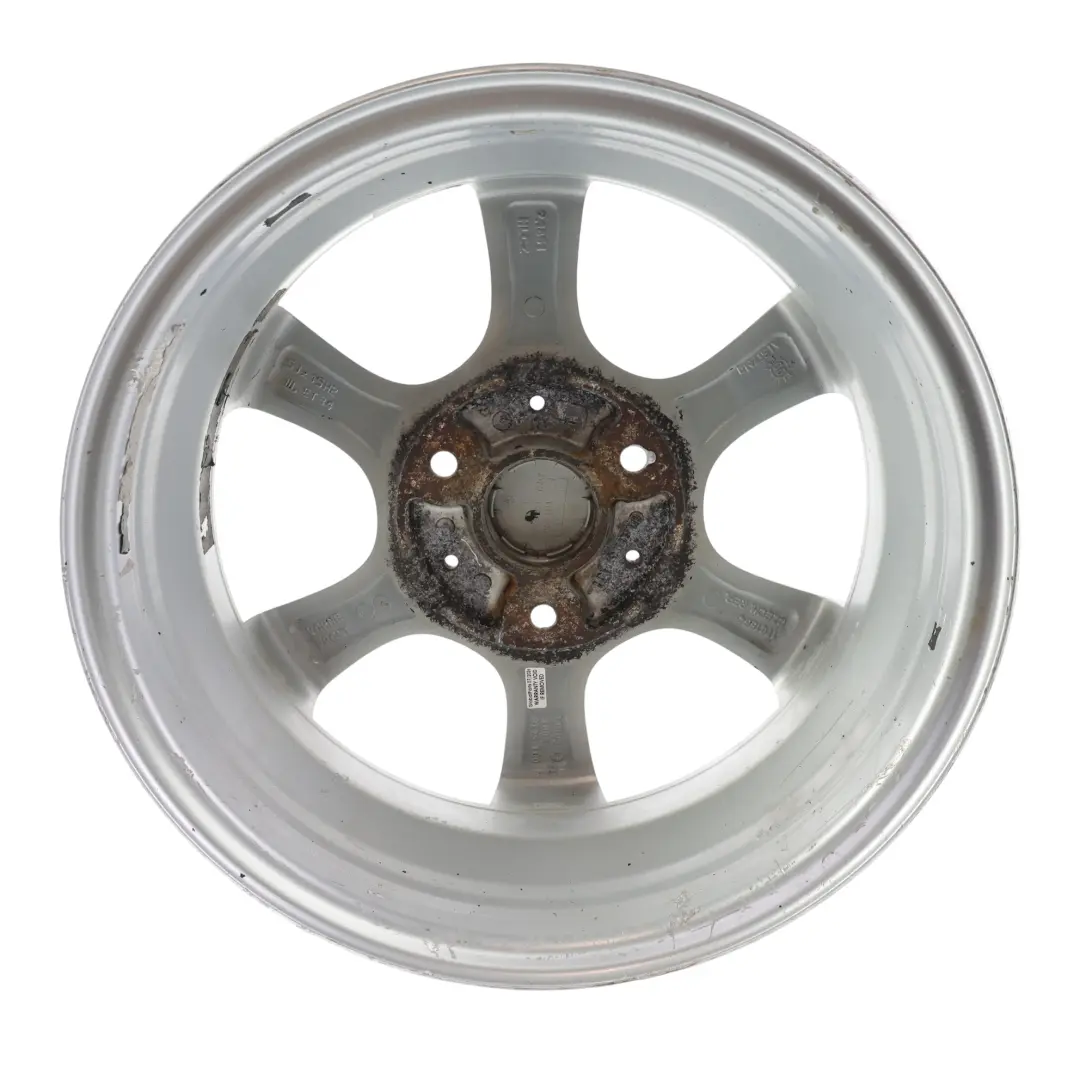Alu Felge 15" 5J ET:34 6-Speichen für Smart Fortwo 450 mit Teilenummer 0015436V001 Smart Fortwo 450 Alu Felge 15" 5J ET:34 6-Speichen - SKU 0015436V001-1 - Teilenummer 0015436V001