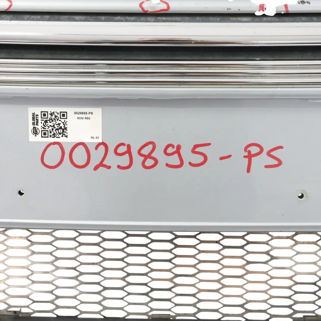Completo Fronte Paraurti Pannello Puro Argento - 900 per Mini Cooper R50 con numero di parte 0029895 Mini Cooper R50 Completo Fronte Paraurti Pannello Puro Argento - 900 - SKU 0029895-PS - Numero di parte 0029895