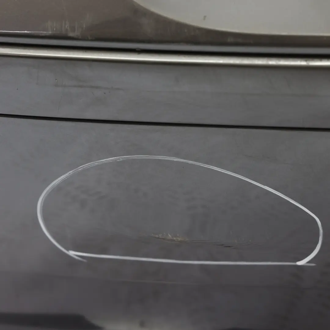 Bumper Trim Panel PDC Sparkling Graphite Metallic - A22 to BMW E87 Rear with Part number 0032630 BMW E87 Rear Bumper Trim Panel PDC Sparkling Graphite Metallic - A22 - SKU 0032630-SG - Part number 0032630