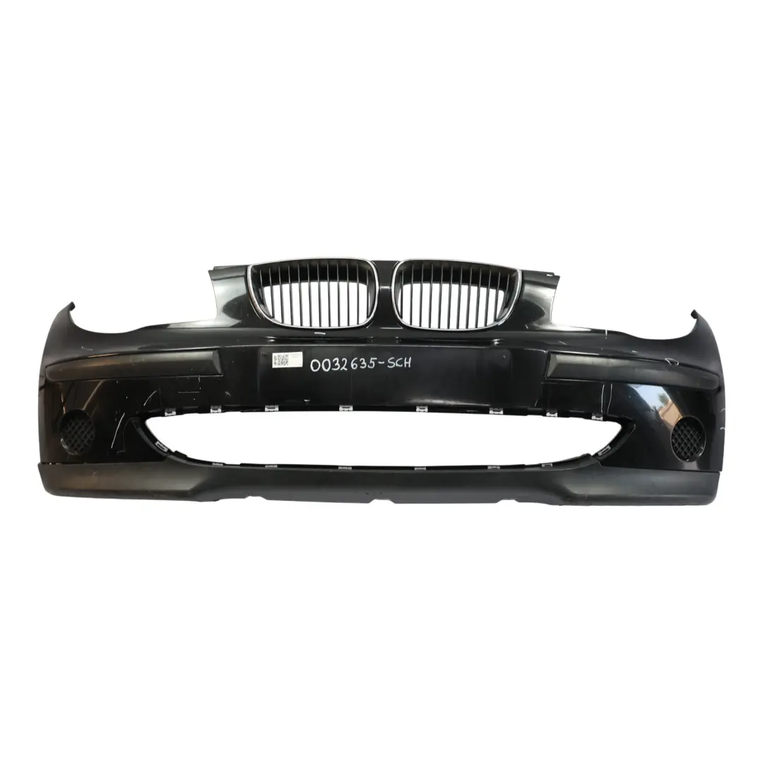 BMW E87 Zderzak Przedni Schwarz 2 Black - 668 - SKU 0032635-SCH1 - Numer Części 0032635