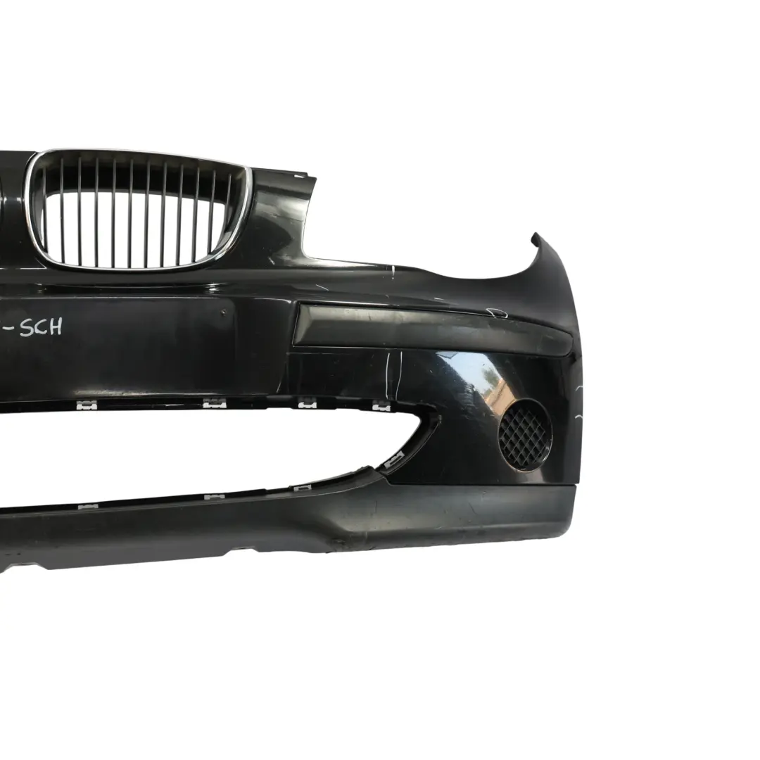 BMW E87 Zderzak Przedni Schwarz 2 Black - 668 - SKU 0032635-SCH1 - Numer Części 0032635