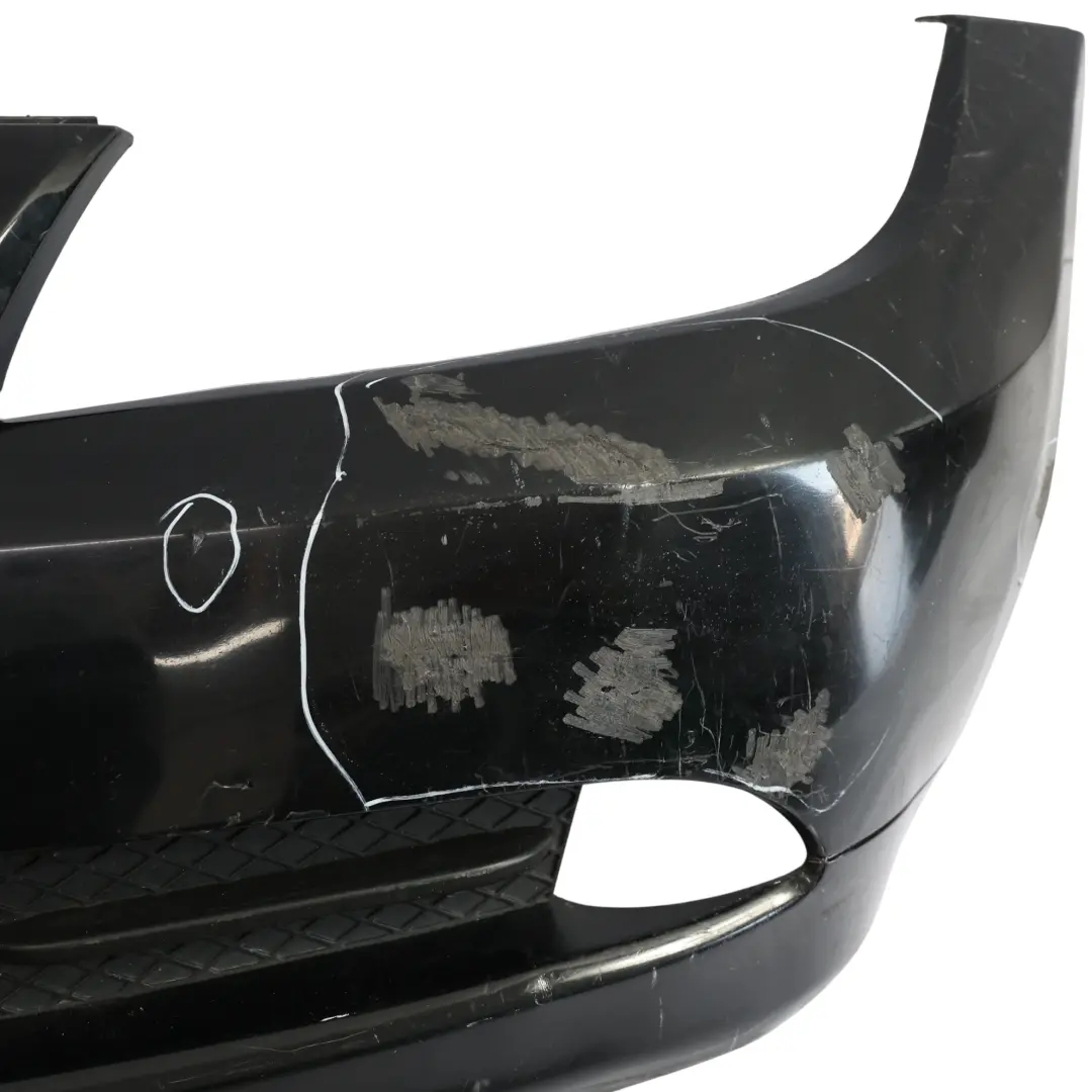 BMW E90 E91 Listwa Zderzaka Przedniego Kompletna Czarny II Schwarz 2 668 - SKU 0033167-SCH - Numer Części 0033167