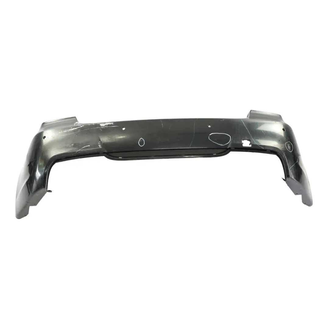 BMW E90 Zderzak Tylny PDC M-Pakiet Black Sapphire Czarny Metalik - 475 - SKU 0033541-BS - Numer Części 0033541