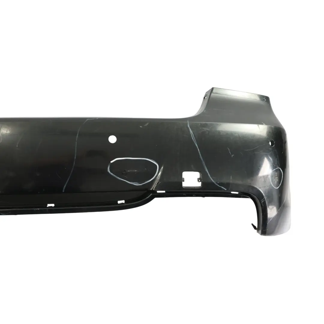 BMW E90 M Sport Rear Bumper PDC Black Sapphire Metallic - 475 - SKU 0033541-BS - Part number 0033541