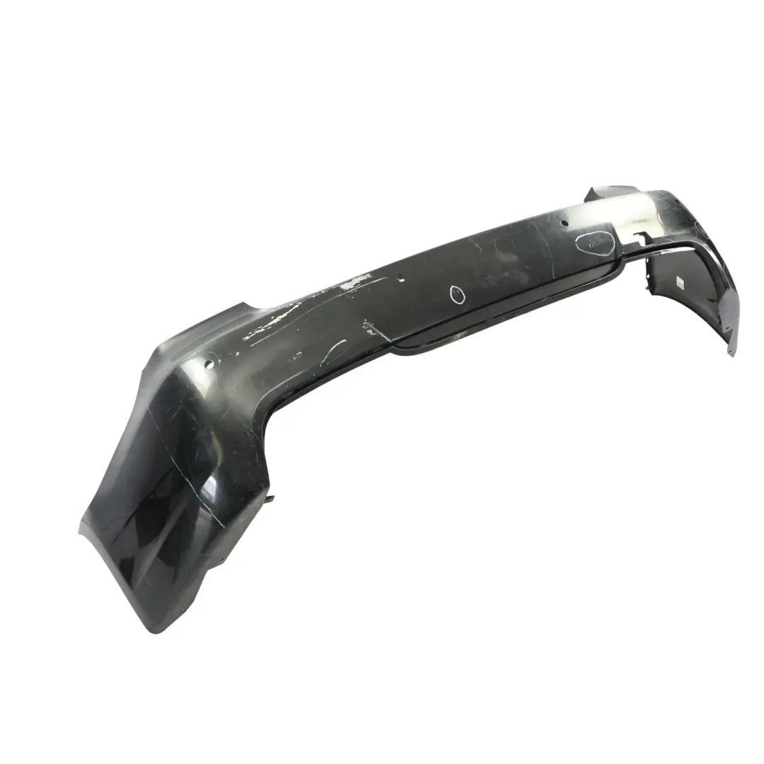 BMW E90 M Sport Rear Bumper PDC Black Sapphire Metallic - 475 - SKU 0033541-BS - Part number 0033541