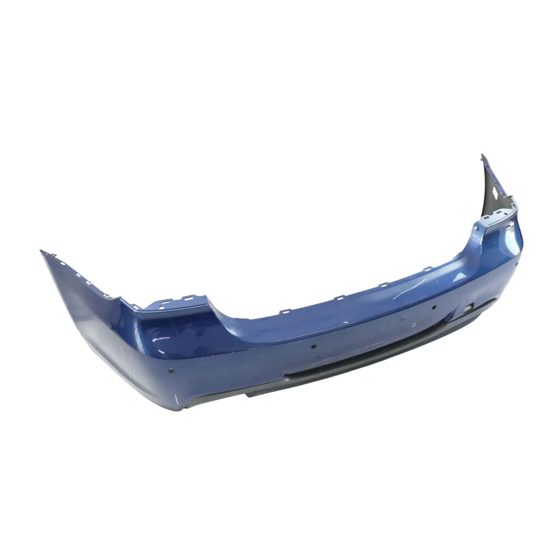 Bumper M Sport PDC Le Mans Blau Blue Metallic - 381 to BMW E90 Rear with Part number 0033541 BMW E90 Rear Bumper M Sport PDC Le Mans Blau Blue Metallic - 381 - SKU 0033541-LMB2 - Part number 0033541