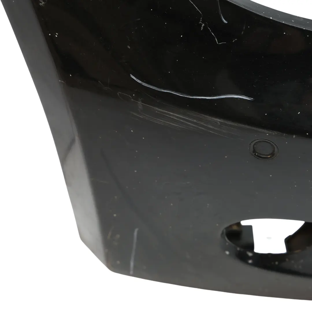 BMW E81 E87 M Sport Front Bumper Trim Panel PDC Black Sapphire - 475 - SKU 0033551-BS - Part number 0033551