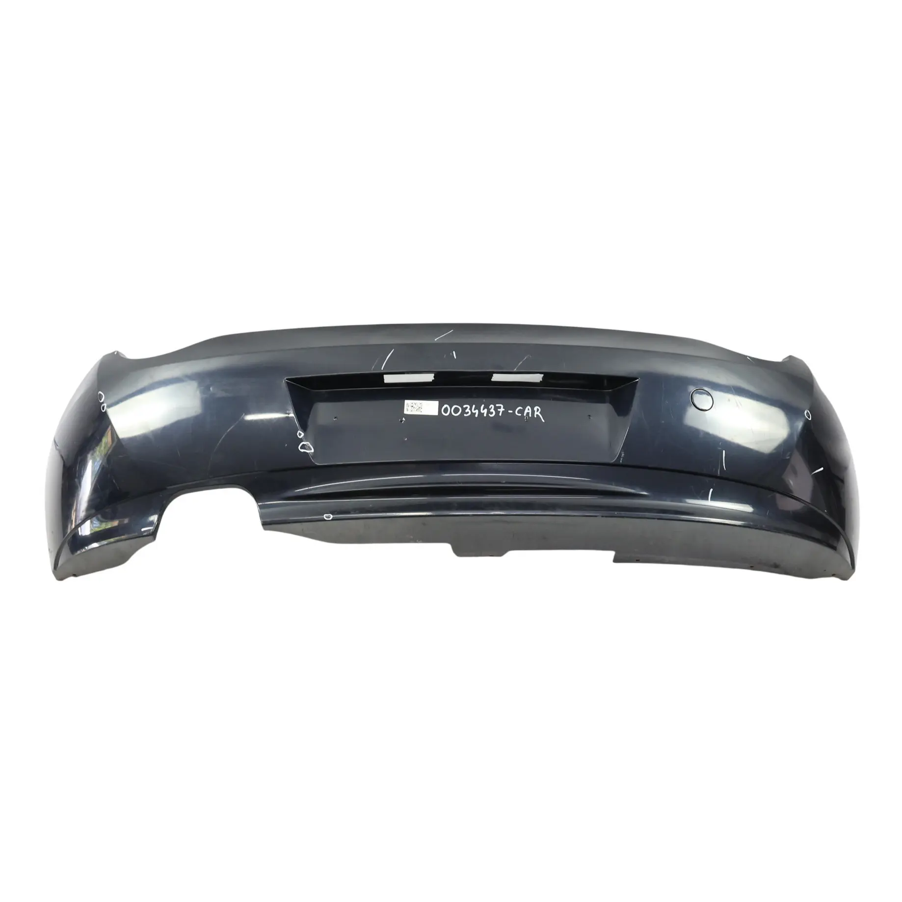 BMW Z4 E85 Rear Bumper Trim Panel Covering Beam Carbon Black Metallic - 461
