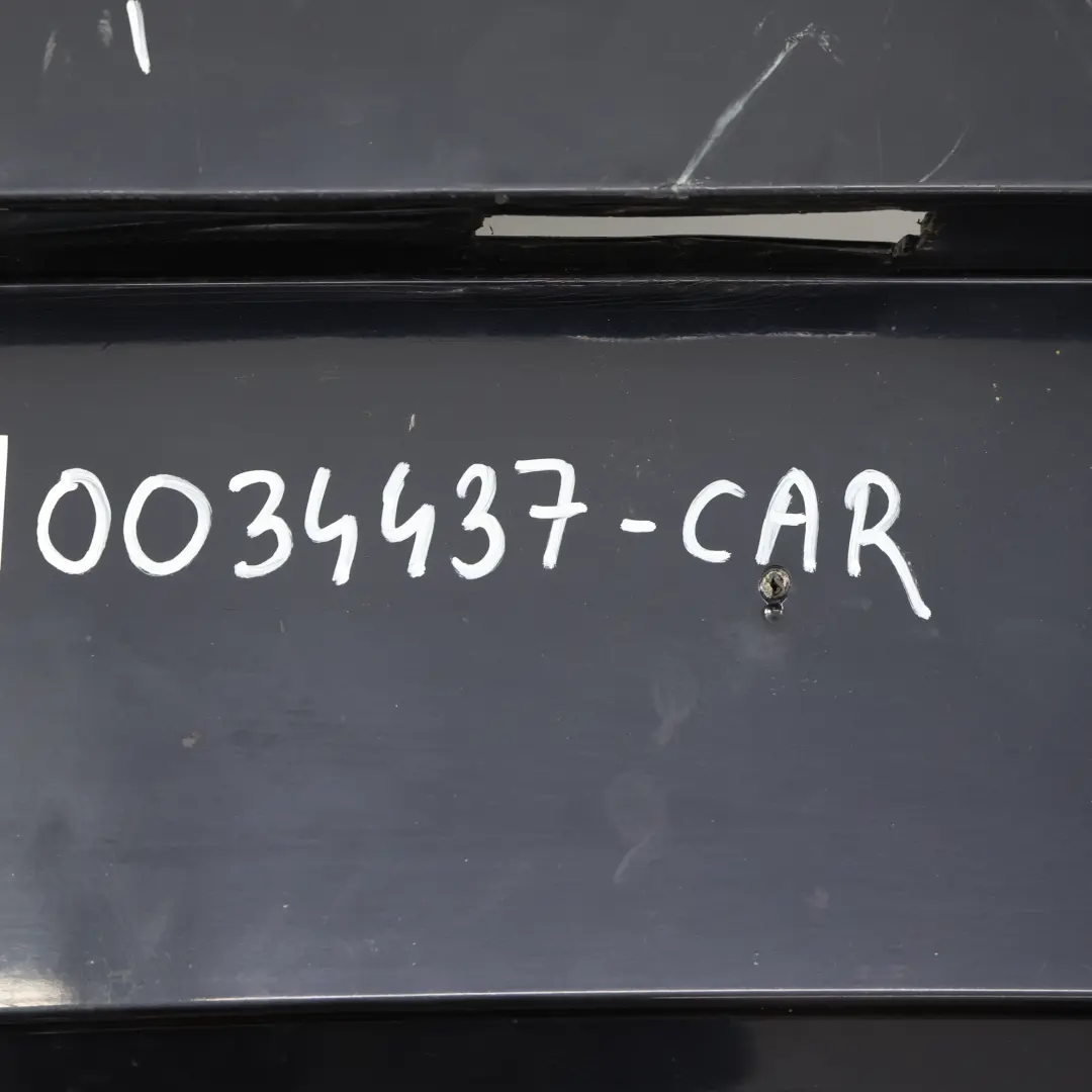 Bumper Trim Panel Covering Beam Carbon Black Metallic - 461 to BMW Z4 E85 Rear with Part number 0034437 BMW Z4 E85 Rear Bumper Trim Panel Covering Beam Carbon Black Metallic - 461 - SKU 0034437-CAR - Part number 0034437