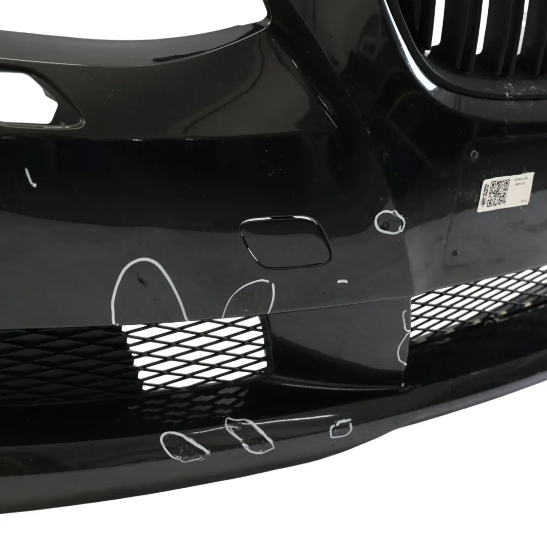 Front Bumper Trim Panel Black Sapphire Metallic - 475 to BMW E92 E93 with Part number 0034470 BMW E92 E93 Front Bumper Trim Panel Black Sapphire Metallic - 475 - SKU 0034470-BS - Part number 0034470