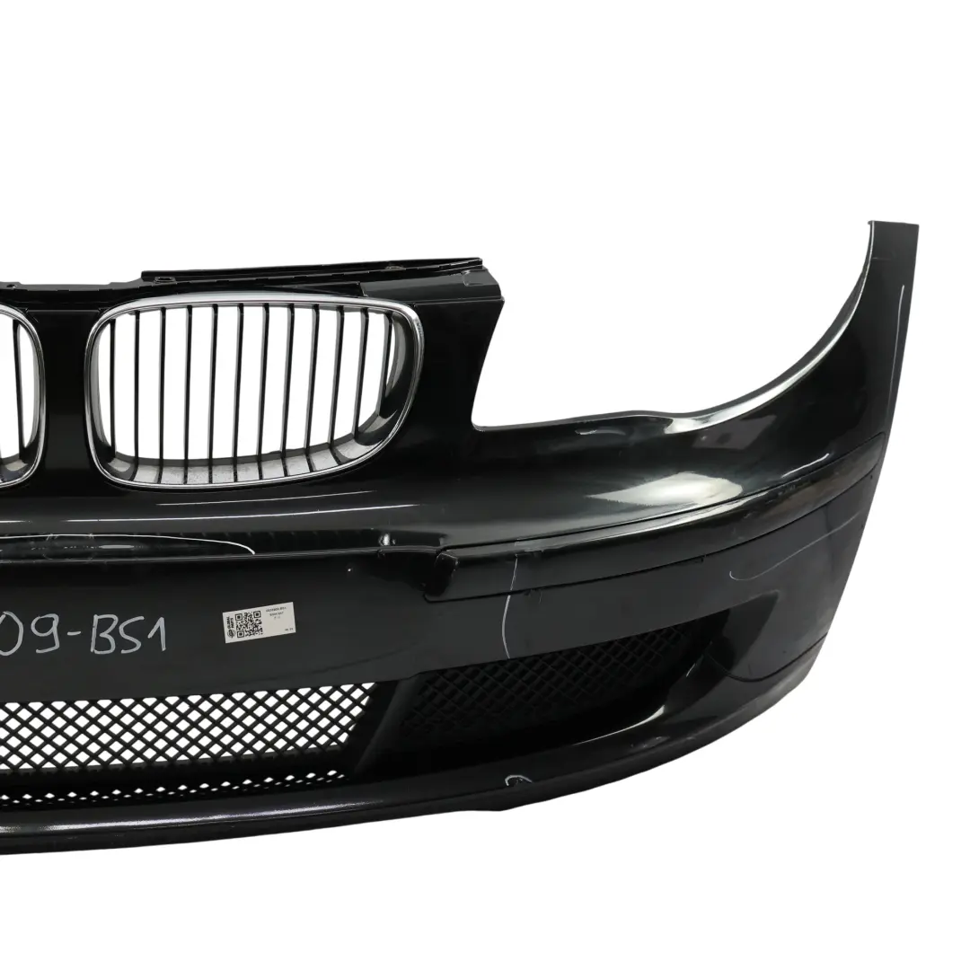 BMW E81 E87 LCI Zderzak Przedni Black Sapphire Czarny Metalik - 475 - SKU 0035909-BS1 - Numer Części 0035909
