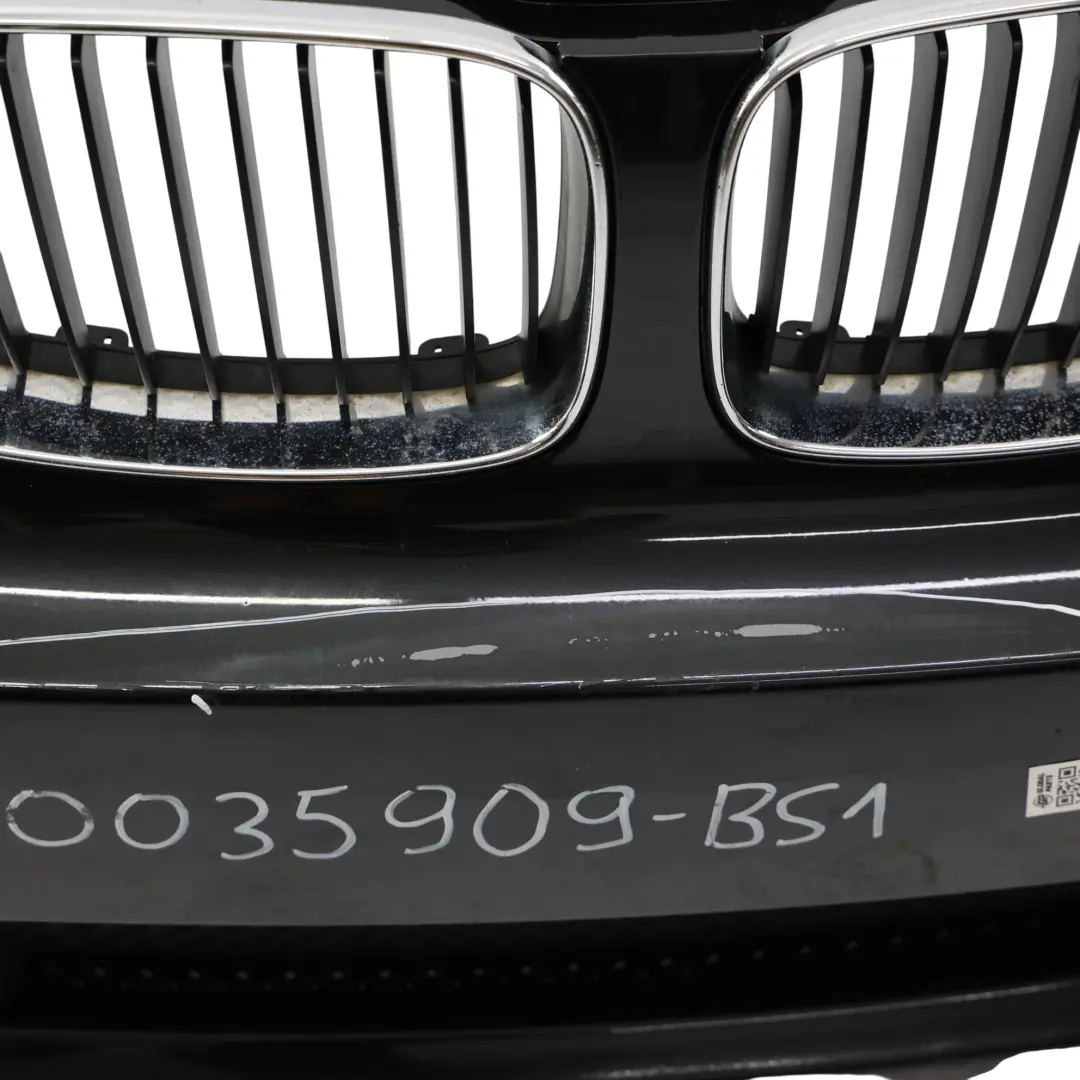 Zderzak Przedni Black Sapphire Czarny Metalik - 475 do BMW E81 E87 LCI o numerze 0035909 BMW E81 E87 LCI Zderzak Przedni Black Sapphire Czarny Metalik - 475 - SKU 0035909-BS1 - Numer Części 0035909