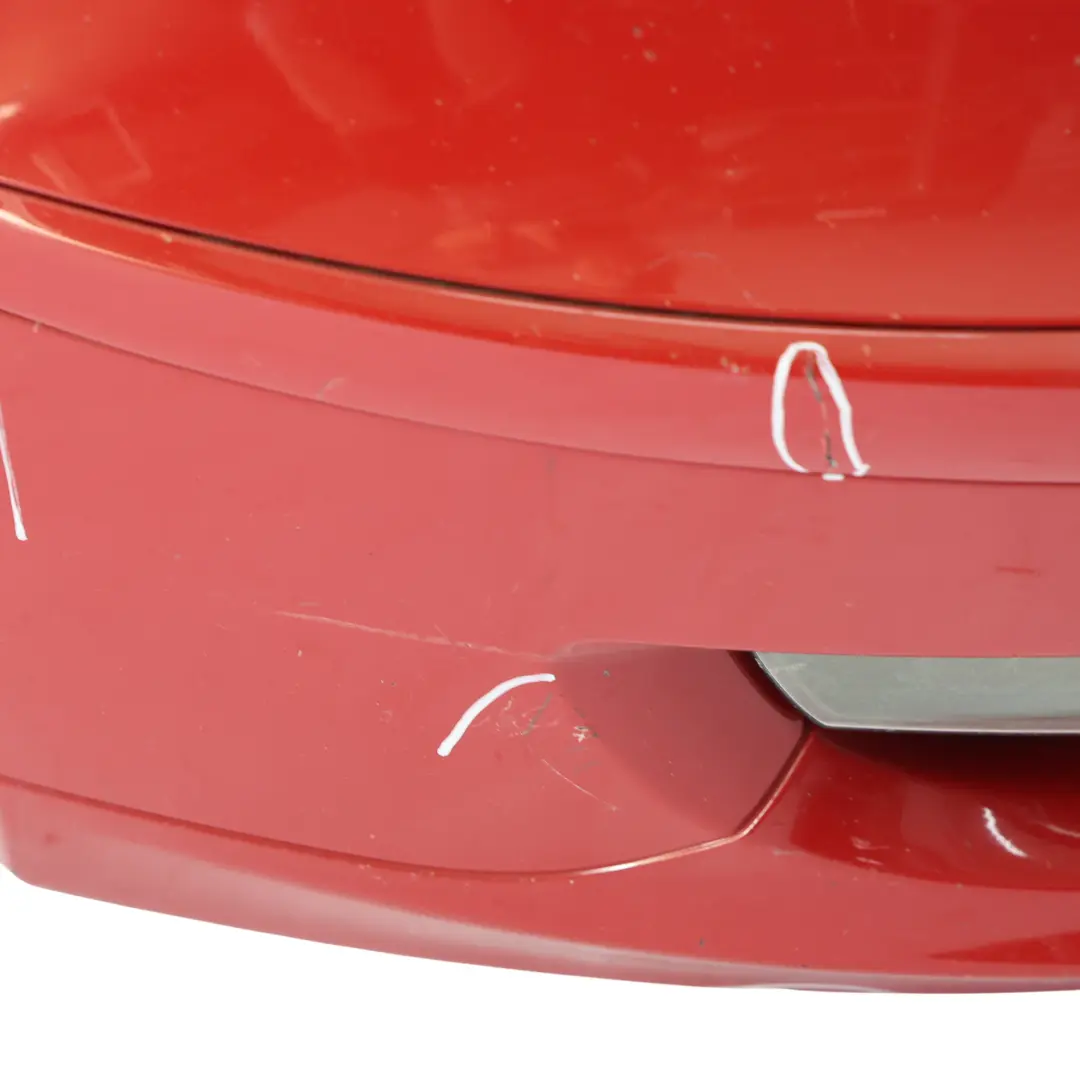 BMW 1 E81 E87 LCI Complete Front Bumper Trim Karmesinrot Crimson Red - A61 - SKU 0035909-KAR - Part number 0035909