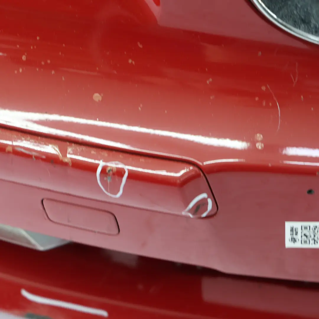 Complete Front Bumper Trim Karmesinrot Crimson Red - A61 to BMW 1 E81 E87 LCI with Part number 0035909 BMW 1 E81 E87 LCI Complete Front Bumper Trim Karmesinrot Crimson Red - A61 - SKU 0035909-KAR - Part number 0035909