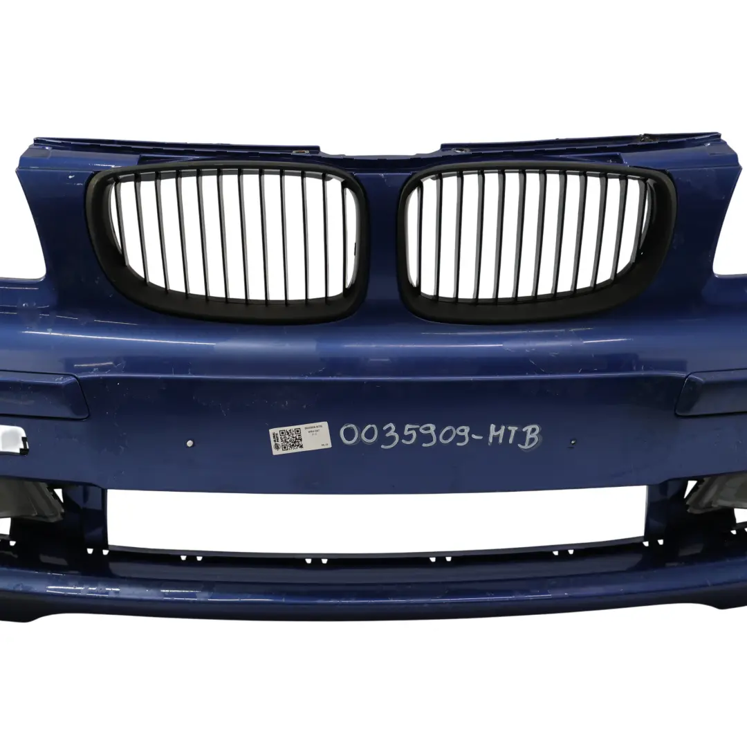 BMW E81 E87 LCI Zderzak Przedni PDC Montegoblau Montego Blue - A51 - SKU 0035909-MTB - Numer Części 0035909