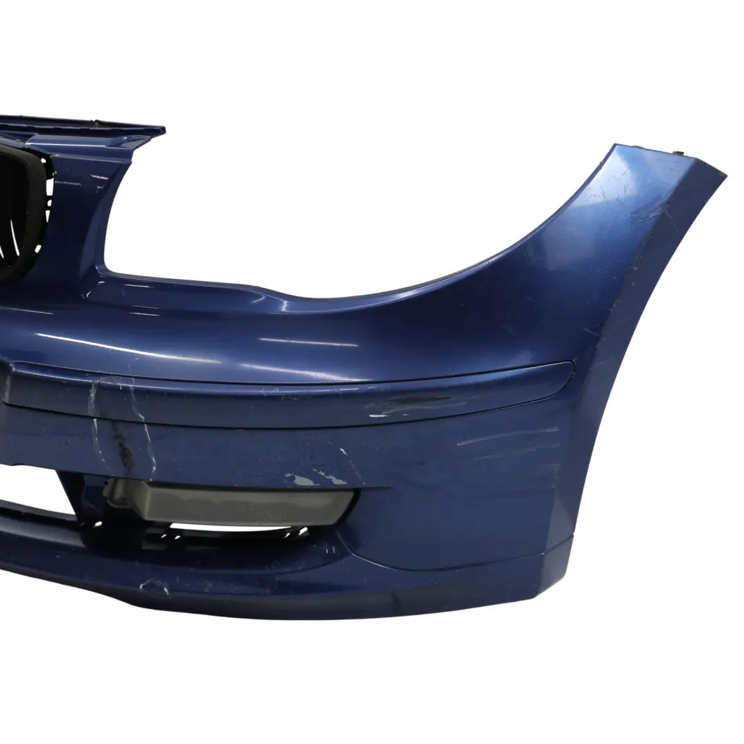BMW E81 E87 LCI Zderzak Przedni PDC Montegoblau Montego Blue - A51 - SKU 0035909-MTB - Numer Części 0035909