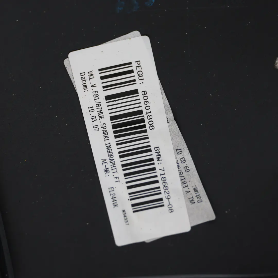 BMW E81 E87 LCI Zderzak Przedni Sparkling Graphite Metalik - A22 - SKU 0035909-SG - Numer Części 0035909
