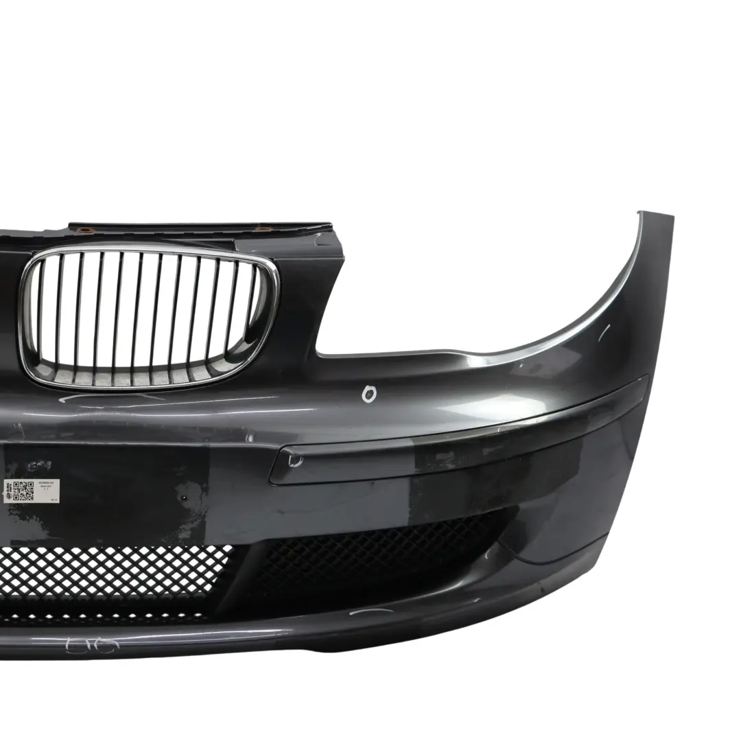 Zderzak Przedni Sparkling Graphite Metalik - A22 do BMW E81 E87 LCI o numerze 0035909 BMW E81 E87 LCI Zderzak Przedni Sparkling Graphite Metalik - A22 - SKU 0035909-SG - Numer Części 0035909