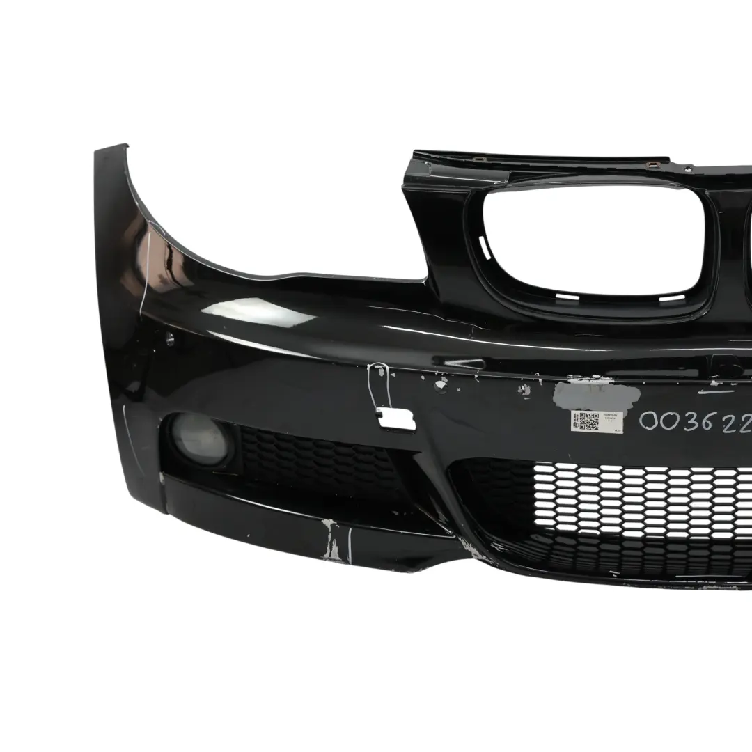 Front Bumper BMW E82 E88 M Sport PDC Trim Panel Black Sapphire Metallic 475 to with Part number 0036220 Front Bumper BMW E82 E88 M Sport PDC Trim Panel Black Sapphire Metallic 475 - SKU 0036220-BS - Part number 0036220
