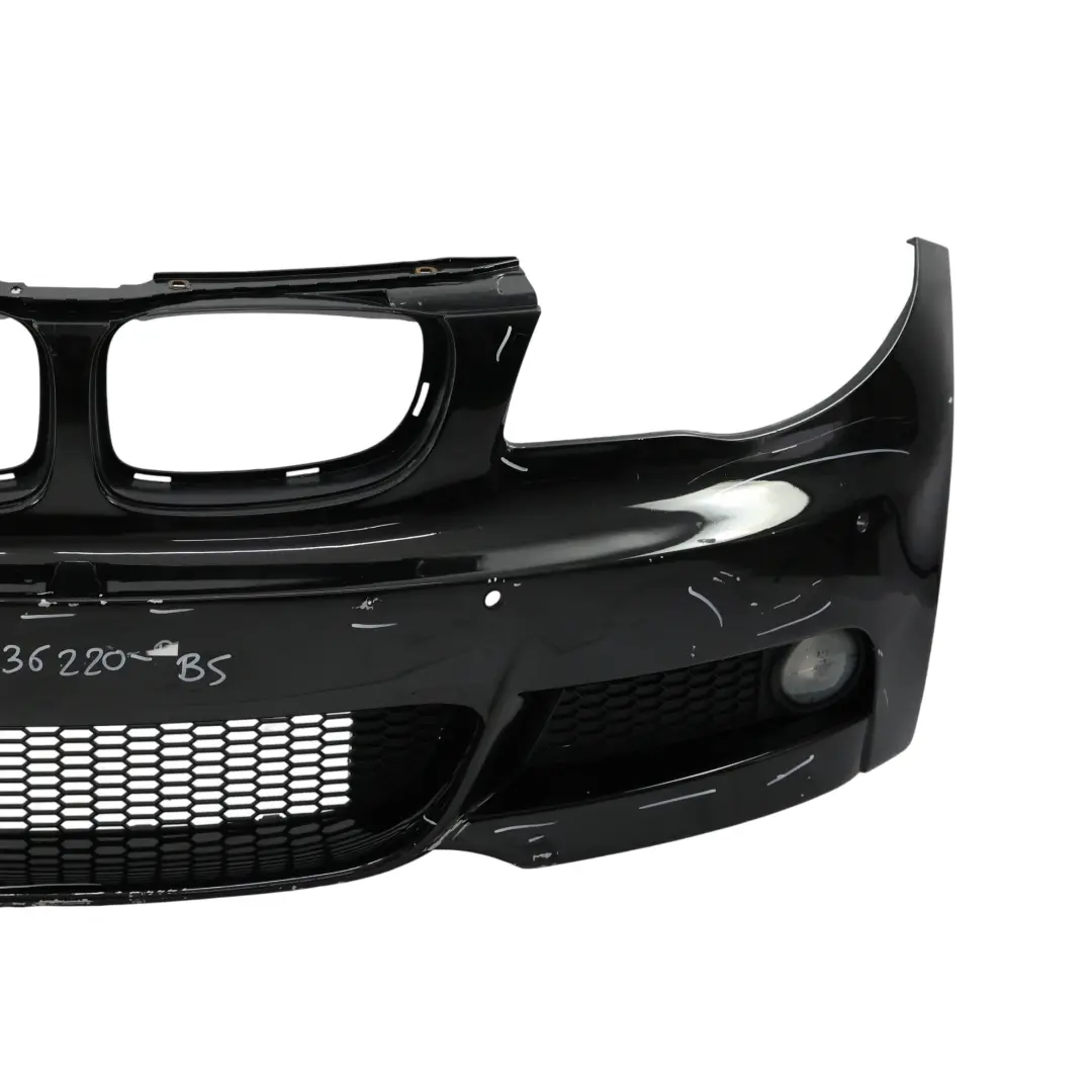  Zderzak Przedni BMW E82 E88 M-Pakiet Black Sapphire Czarny Metalik - 475 - SKU 0036220-BS - Numer Części 0036220