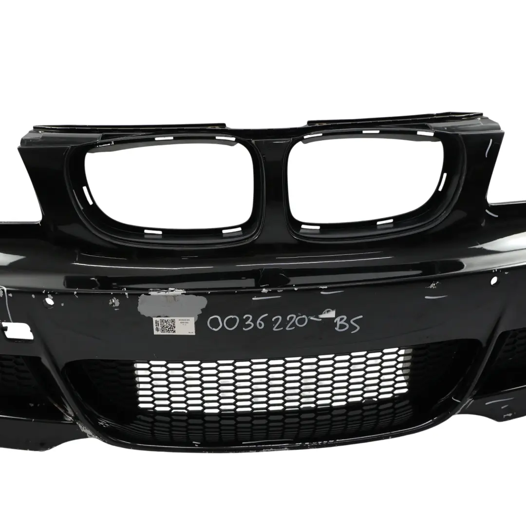 Front Bumper BMW E82 E88 M Sport PDC Trim Panel Black Sapphire Metallic 475 to with Part number 0036220 Front Bumper BMW E82 E88 M Sport PDC Trim Panel Black Sapphire Metallic 475 - SKU 0036220-BS - Part number 0036220