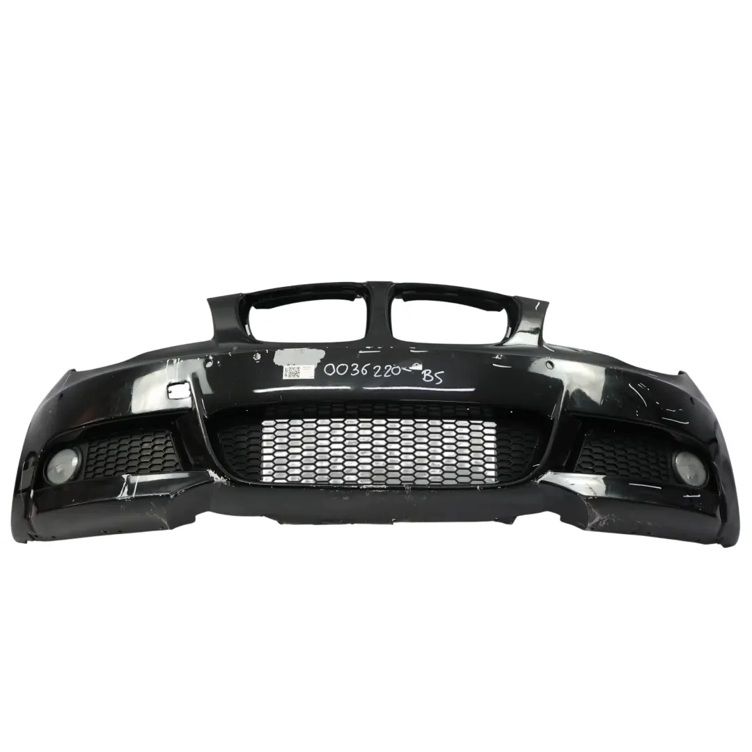 Front Bumper BMW E82 E88 M Sport PDC Trim Panel Black Sapphire Metallic 475 to with Part number 0036220 Front Bumper BMW E82 E88 M Sport PDC Trim Panel Black Sapphire Metallic 475 - SKU 0036220-BS - Part number 0036220