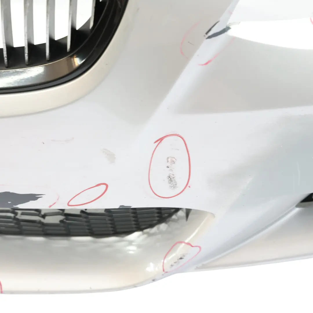 BMW E92 E93 Front Bumper M Sport Trim Panel Titansilber Titan Silver - 354 - SKU 0036264-TS - Part number 0036264