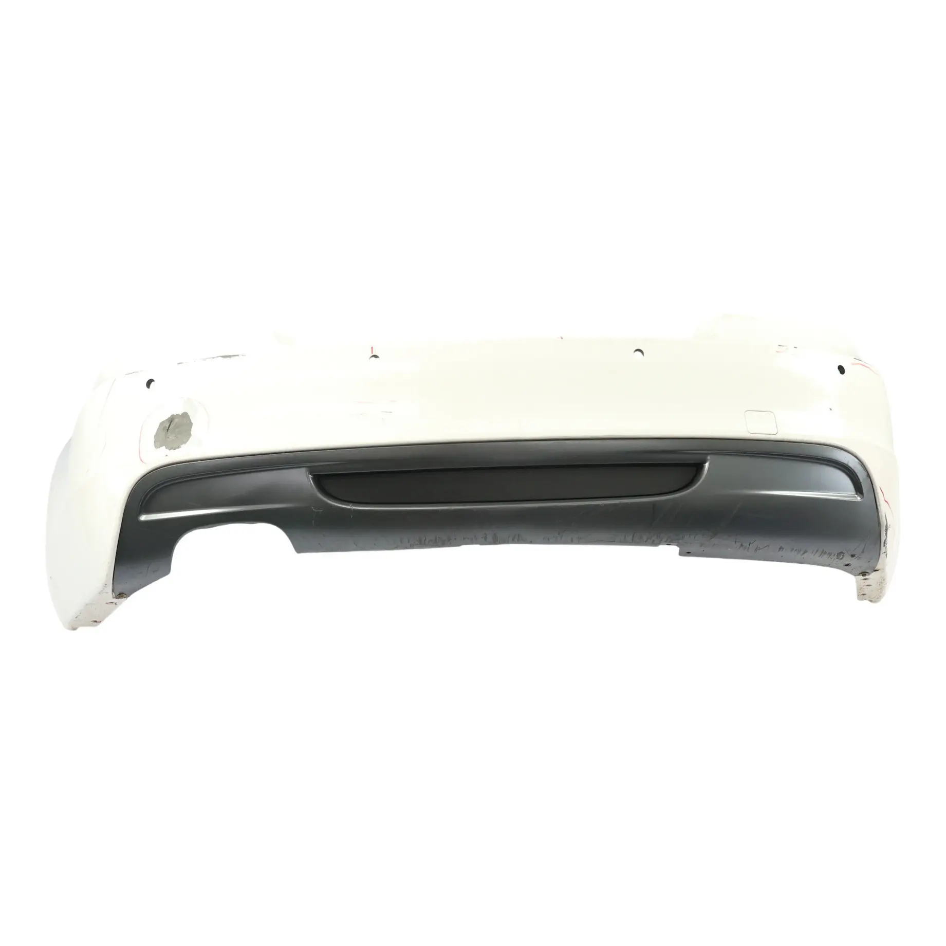 BMW E82 E88 M Sport Rear Bumper Trim Panel Alpinweiss Alpine White - 300