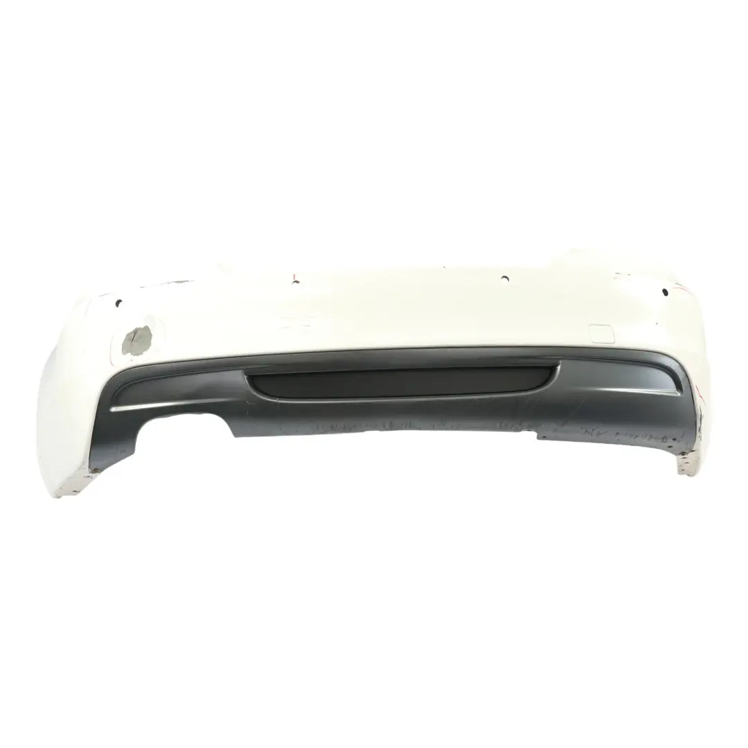 BMW E82 E88 Zderzak Tylny Tył Alpinweiss 3 - 300 - SKU 0036311-AW1 - Numer Części 0036311