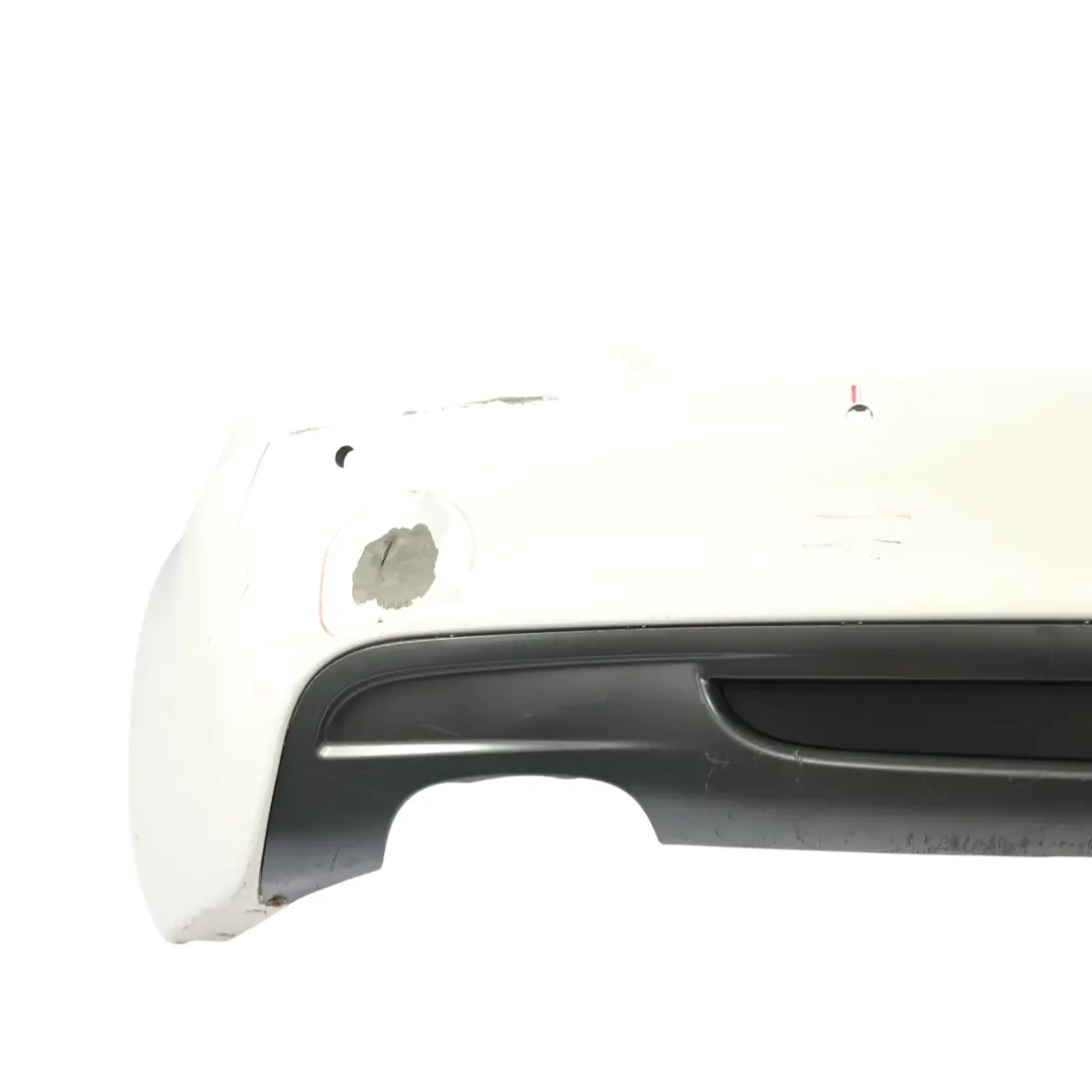 BMW E82 E88 Zderzak Tylny Tył Alpinweiss 3 - 300 - SKU 0036311-AW1 - Numer Części 0036311