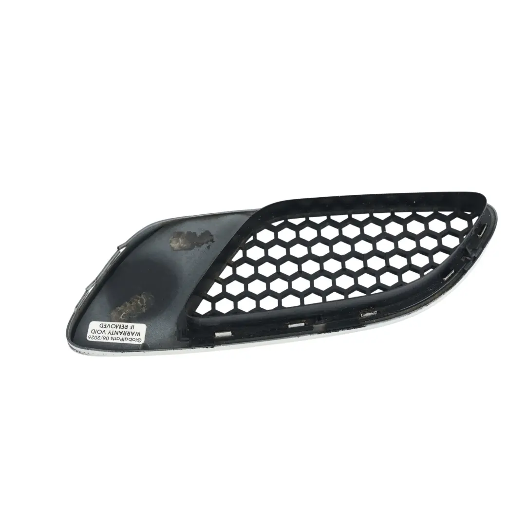 Front Trim Grille Frame Hood Left N/S Alpinweiss 3 - 300 to BMW E90 E92 M3 with Part number P0036359 BMW E90 E92 M3 Front Trim Grille Frame Hood Left N/S Alpinweiss 3 - 300 - SKU P0036359-AW - Part number P0036359