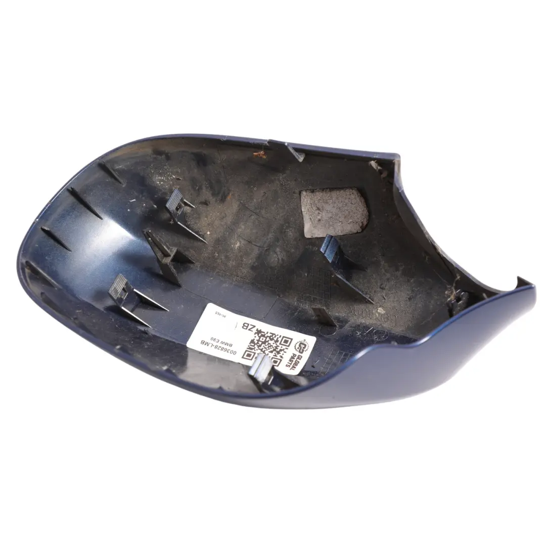 BMW E90 E91 LCI Tappo Copertura Destro Specchio Retrovisore Le Mans Blu - 381 - SKU 0036828-LMB - Numero di parte 0036828