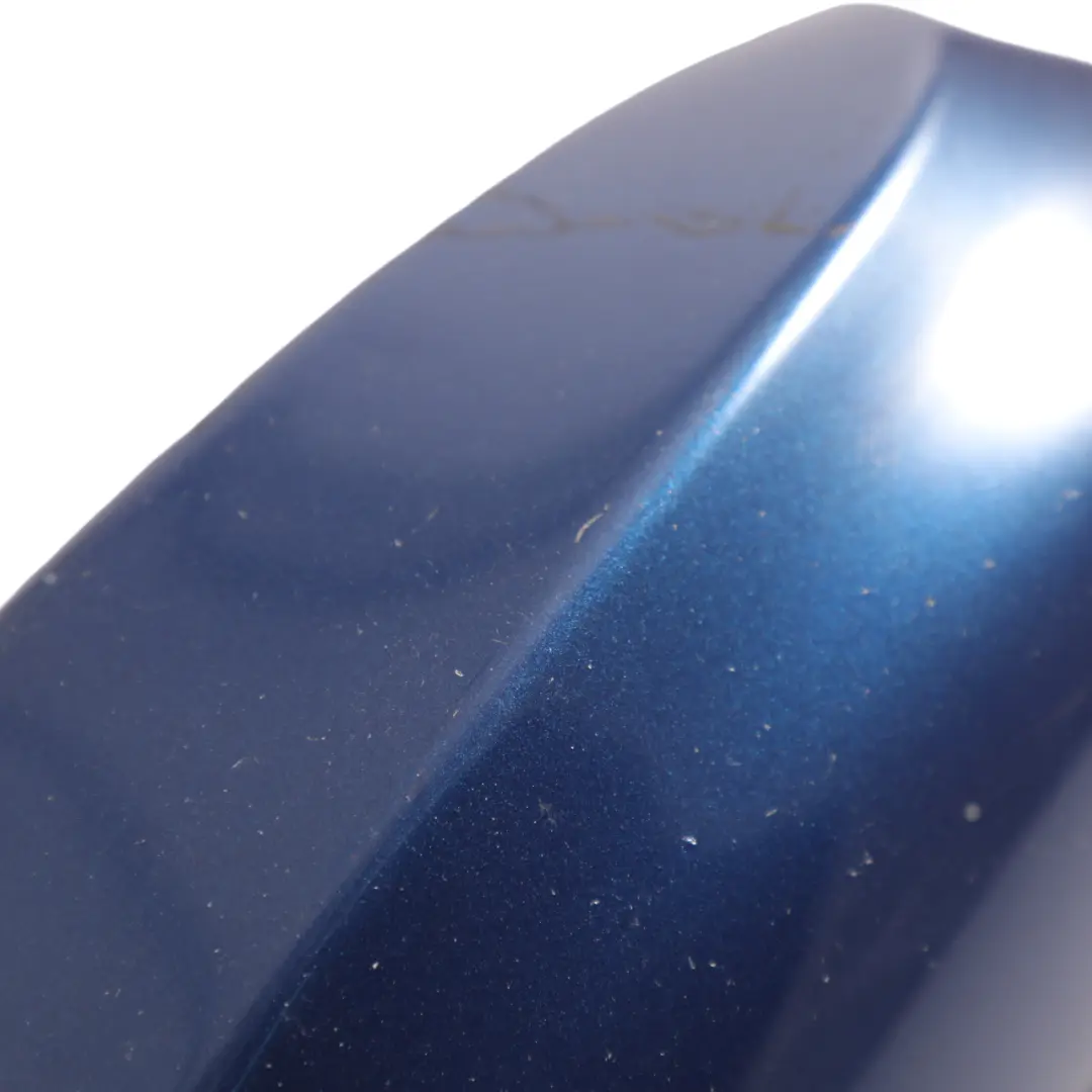 BMW E90 E91 LCI Spiegel Abdeckung Abdeckkappe Rechts Le Mans Blue Blau - 381 - SKU 0036828-LMB - Teilenummer 0036828