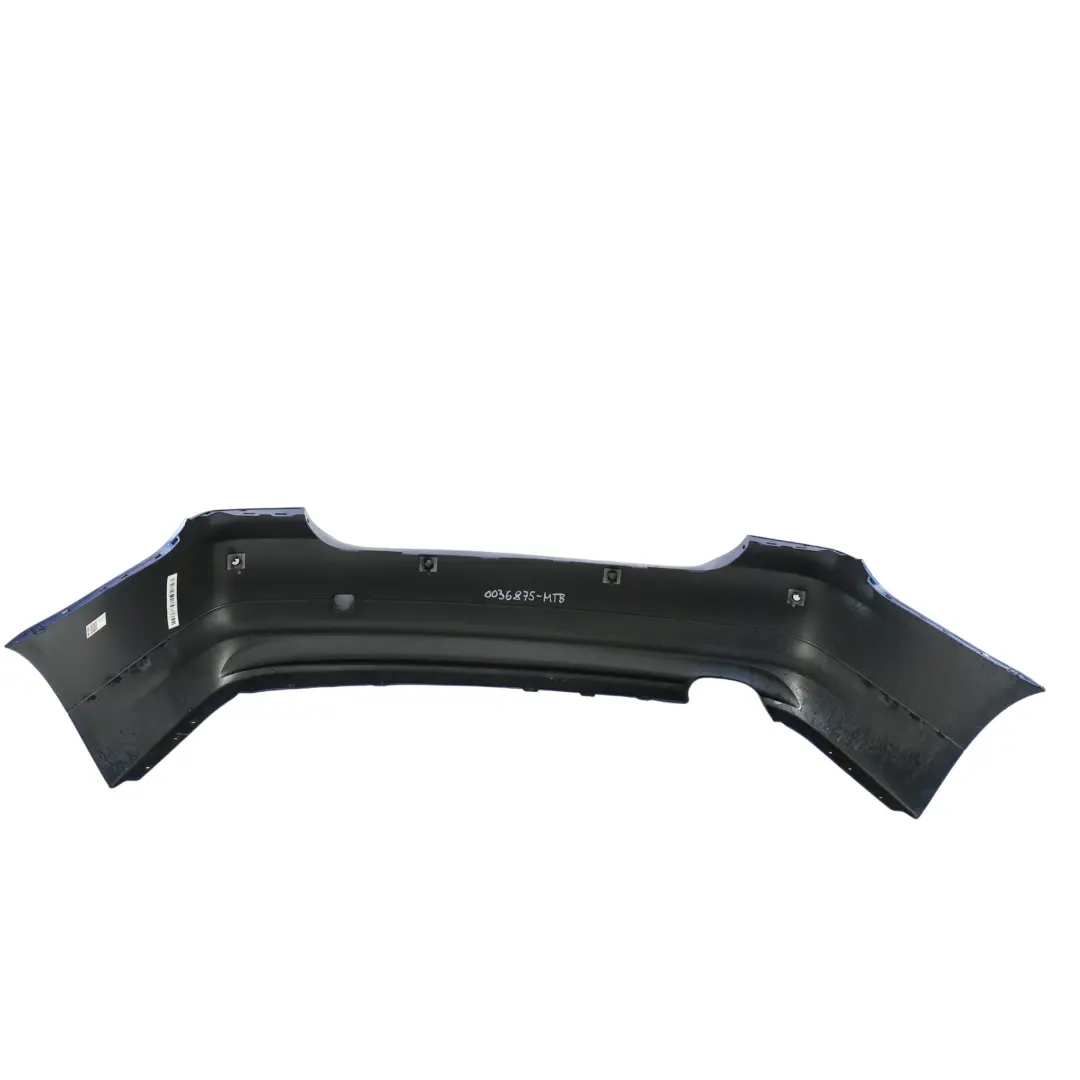 BMW E90 LCI Zderzak Tylny PDC Montegoblau Niebieski Metalik - A51 - SKU 0036875-MTB - Numer Części 0036875