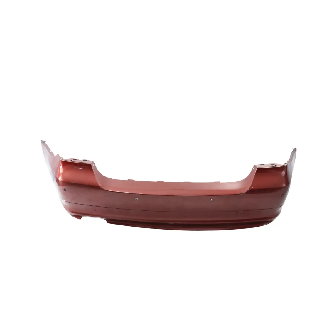 BMW E90 LCI Lift Zderzak Tylny PDC Vermilionrot Czerwony Metalik - A82 - SKU 0036875-VER - Numer Części 0036875