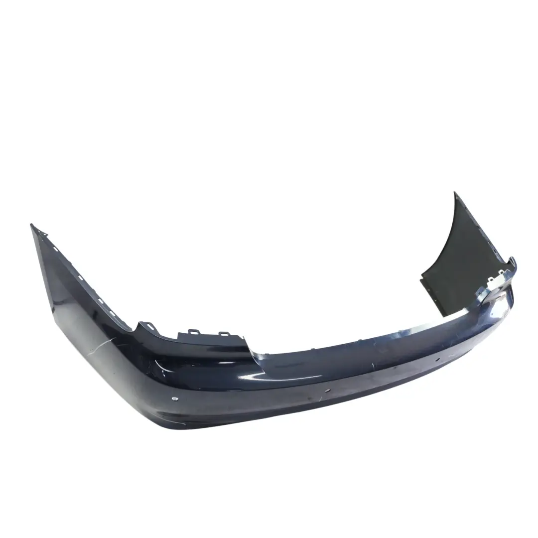 BMW E92 E93 M3 Complete Rear Bumper PDC Tiefseeblau Metallic - A76 - SKU 0038428-DSB - Part number 0038428