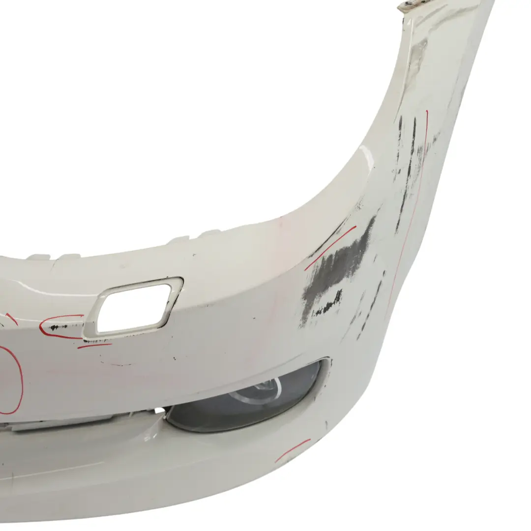 BMW E92 E93 LCI Zderzak Przedni M-Pakiet Alpinweiss 3 Biały - 300 - SKU 0038565-AW - Numer Części 0038565